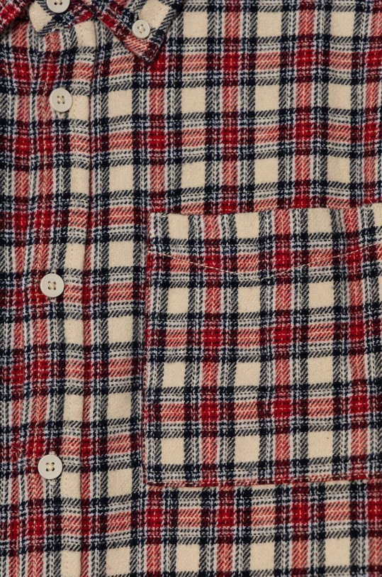 Αγορίστικα Παιδικό βαμβακερό πουκάμισο United Colors of Benetton 5X5VCQ021.G.SEASONAL κόκκινο