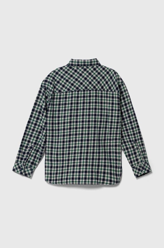 United Colors of Benetton koszula bawełniana dziecięca 5X5VCQ021.G.SEASONAL niebieski AW23