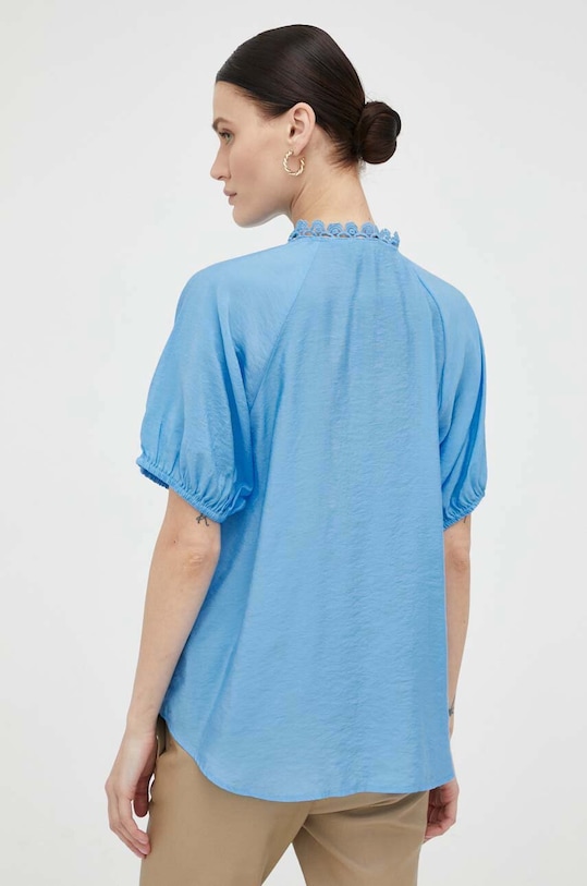 Odzież Bruuns Bazaar bluzka BBW3387 niebieski
