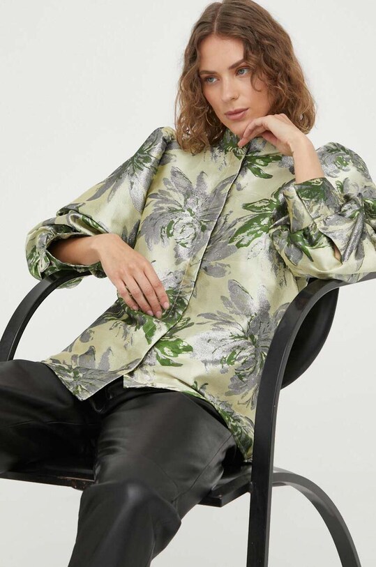 Bruuns Bazaar camasa Watsonia Lica cu modele verde BBW3466