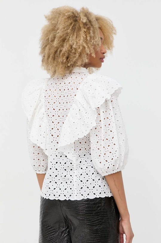 Abbigliamento Notes du Nord camicia in cotone Honey 13271 bianco