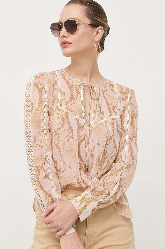 Guess bluzka beżowy W3YH40.WDW52