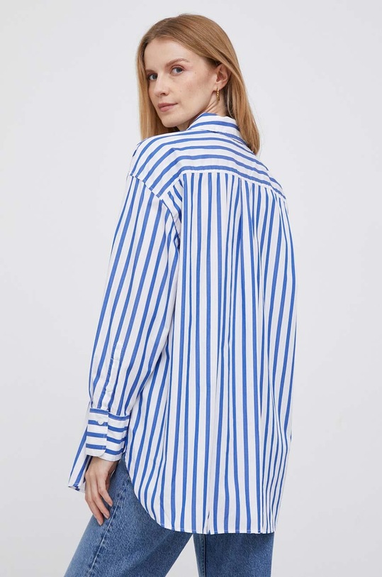 Îmbrăcăminte Tommy Hilfiger camasa din bumbac WW0WW38952 albastru