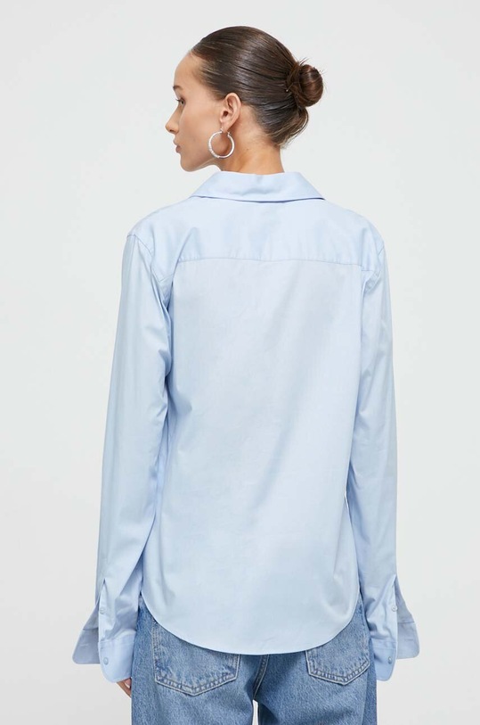 Одежда Рубашка HUGO The Essential Shirt 50496339 голубой
