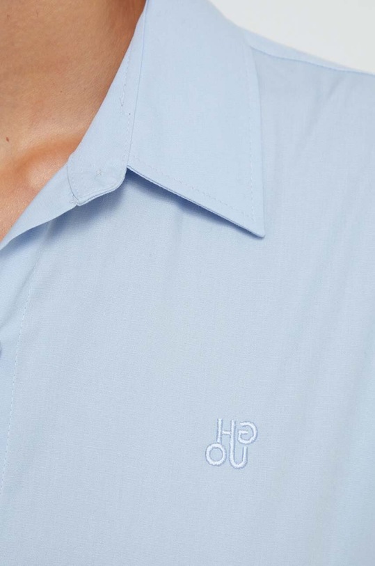 Рубашка HUGO The Essential Shirt 50496339 голубой