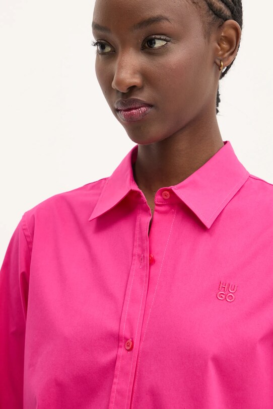 Πουκάμισο HUGO ροζ 50496339