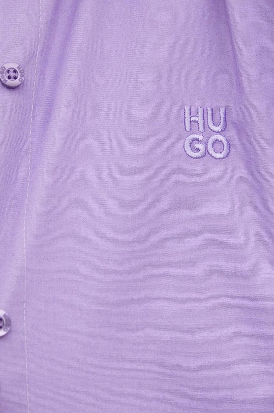 Košeľa HUGO The Essential Shirt 50496339 fialová