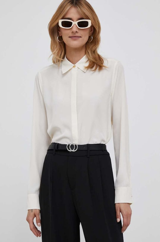 Košeľa Lauren Ralph Lauren béžová 200909393