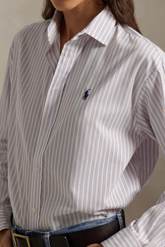 Pamučna košulja Polo Ralph Lauren bijela 211910743