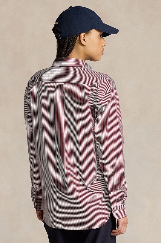 Bavlnená košeľa Polo Ralph Lauren 211910743 červená AW25