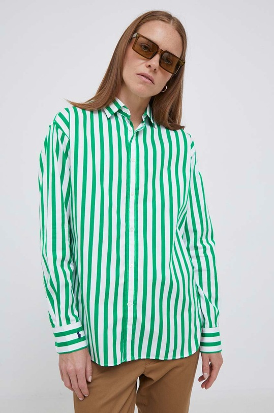 Polo Ralph Lauren camicia in cotone verde 211910743