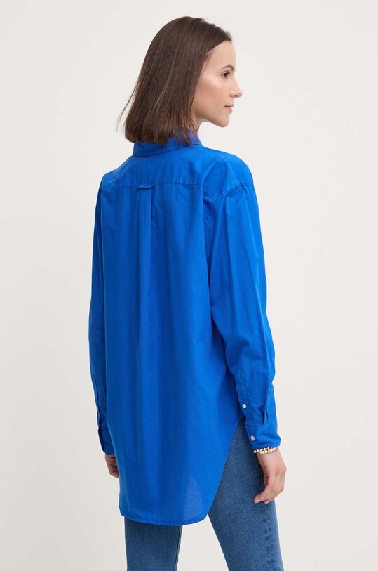 Ρούχα Βαμβακερό πουκάμισο Polo Ralph Lauren 211916277 μπλε