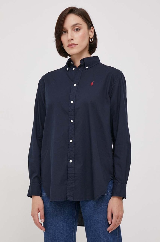 Polo Ralph Lauren koszula bawełniana granatowy 211916277