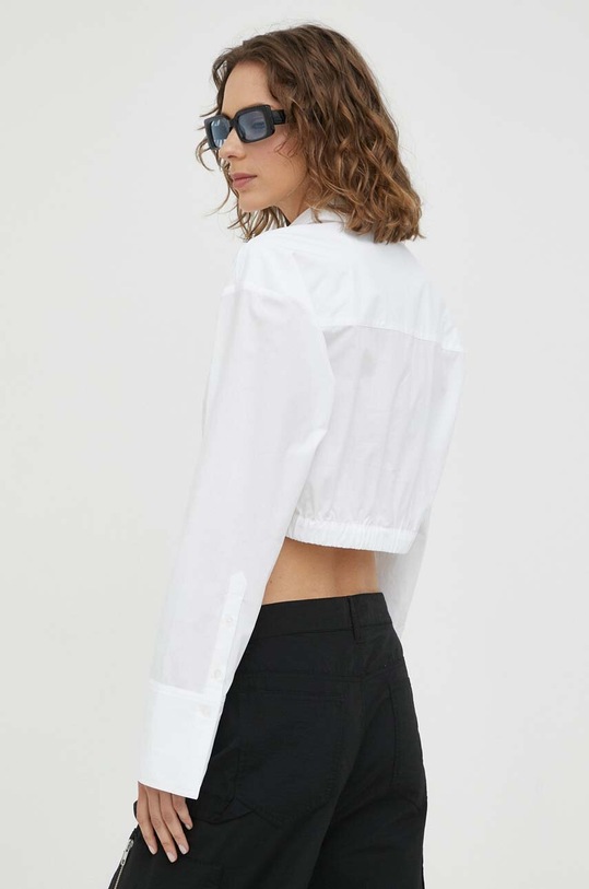 Odzież Herskind koszula bawełniana 4813610 biały