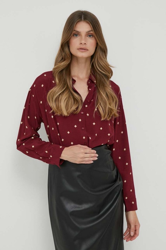 Pepe Jeans ing Gabese viszkóz burgundia PL304611.0AA