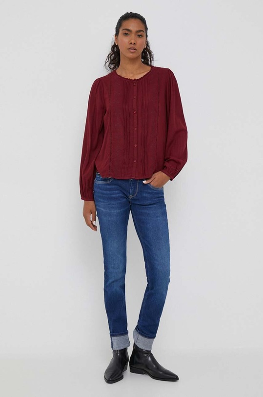 Pepe Jeans ing PL304612.299 burgundia AW23
