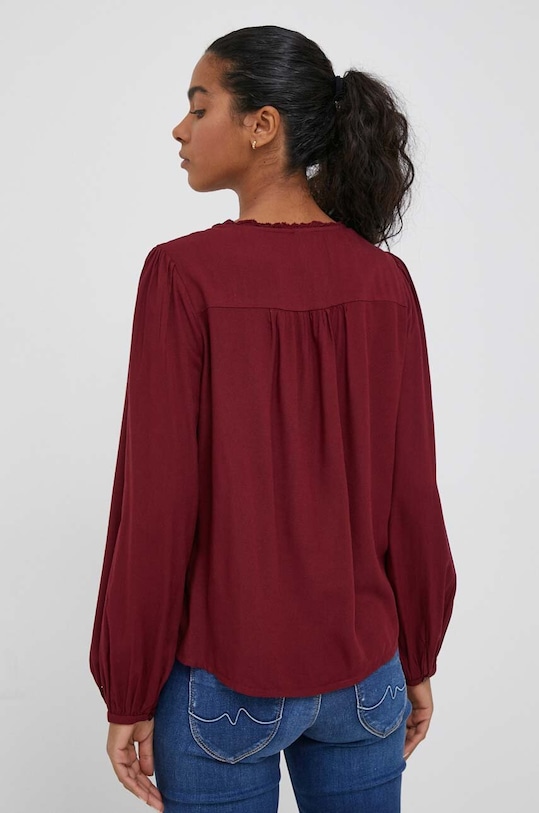 Ruházat Pepe Jeans ing PL304612.299 burgundia