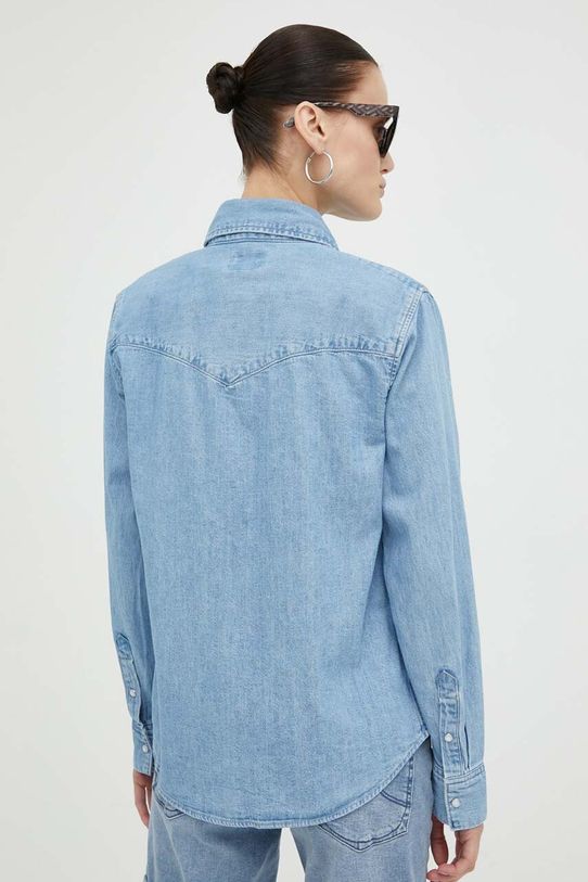 Odzież Levi's koszula jeansowa 16786.0018 niebieski