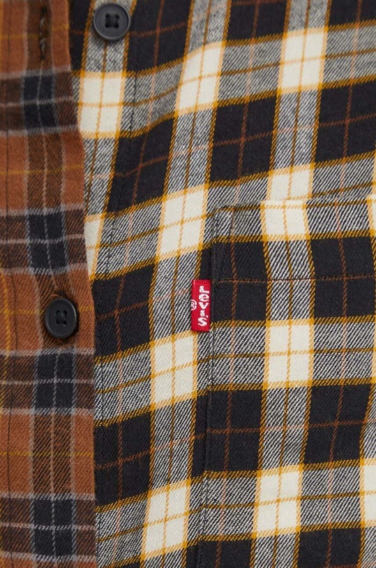 Πουκάμισο Levi's A6739.0000 καφέ
