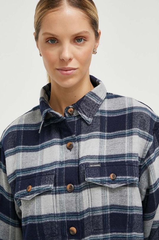 Columbia camicia Calico Basin 2052221 blu navy