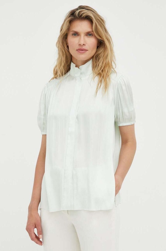 Košeľa Day Birger et Mikkelsen jednofarebný tyrkysová DAY65242604