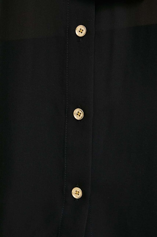 MICHAEL Michael Kors koszula z jedwabiem MF340I8A7K czarny