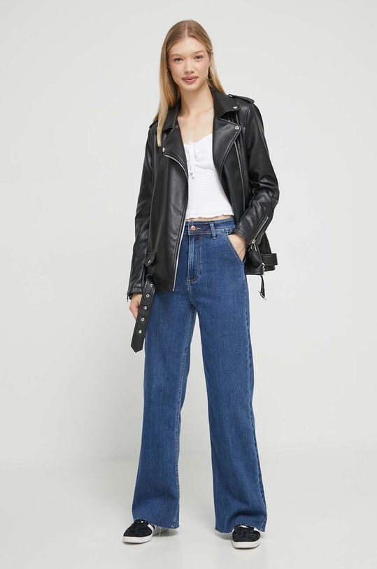 Hollister Co. bluzka KI340.3169.100 biały AW23