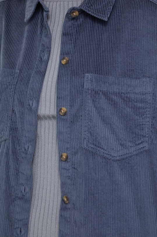 Πουκάμισο κοτλέ Hollister Co. KI340.3172.201 σκούρο μπλε