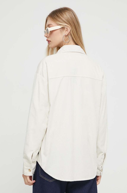 Odzież Hollister Co. koszula sztruksowa KI340.3217.178 beżowy