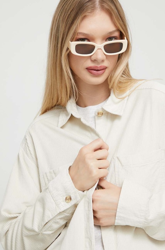 Hollister Co. koszula sztruksowa KI340.3217.178 beżowy
