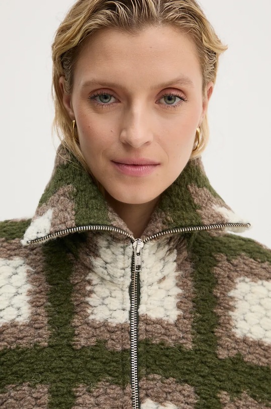 Vlněná bunda Samsoe Samsoe vícebarevná F23300185