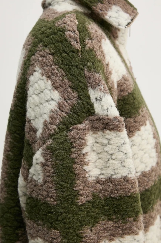 Vlněná bunda Samsoe Samsoe F23300185 vícebarevná