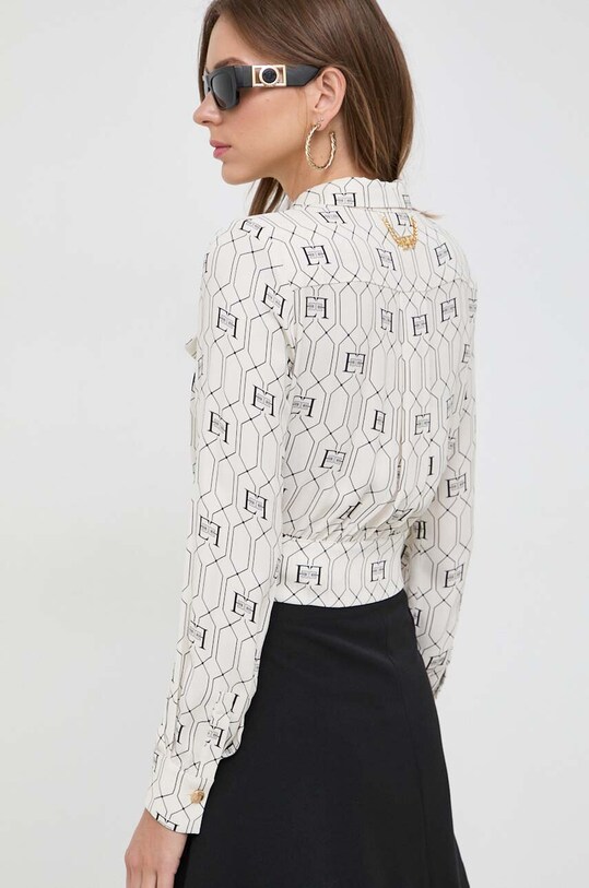 Oblečenie Košeľa Elisabetta Franchi CA02837E2 béžová