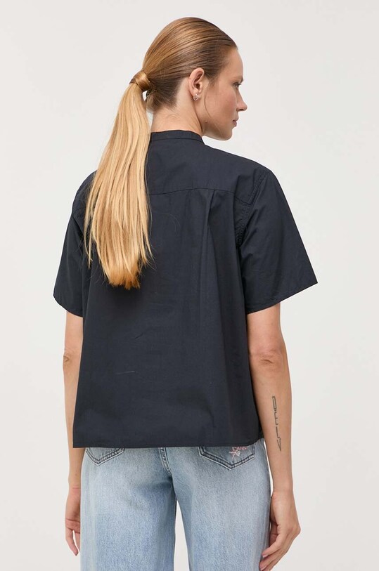 Marc O'Polo koszula bawełniana DENIM 346083541091 granatowy AW23