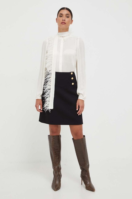 Košeľa Twinset 232TP2351 béžová AW23