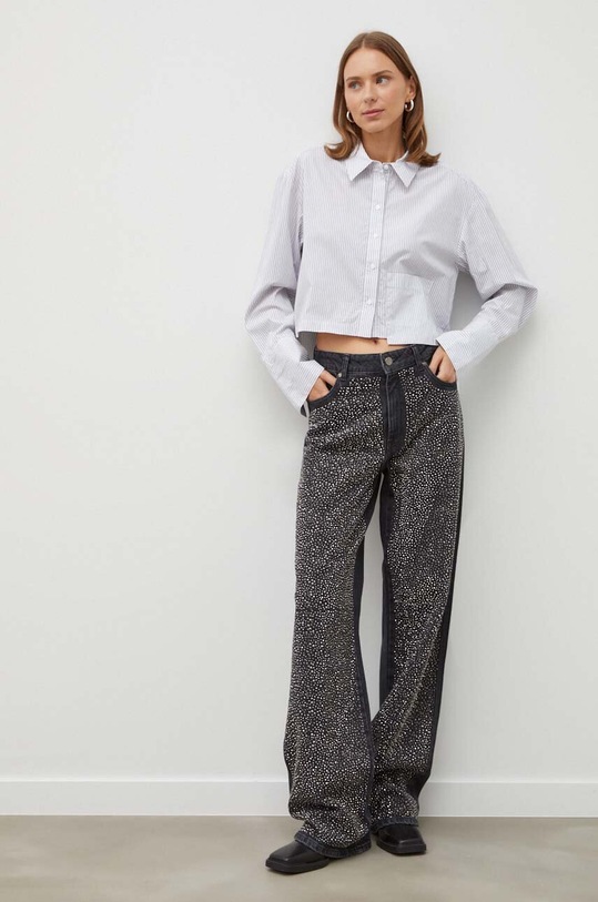 Herskind koszula bawełniana 4947936 biały AW23