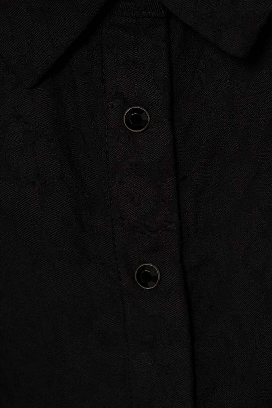 Odzież Guess koszula W3BH76.WFR72 czarny