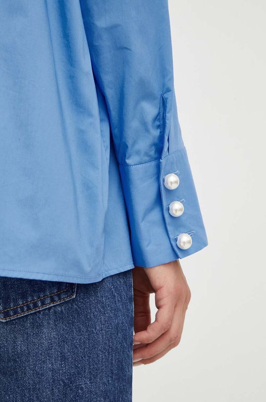 Pamučna košulja Custommade 999369212 plava
