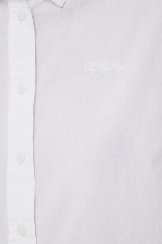 Бавовняна сорочка Pepe Jeans LIZA PL304704.800 білий