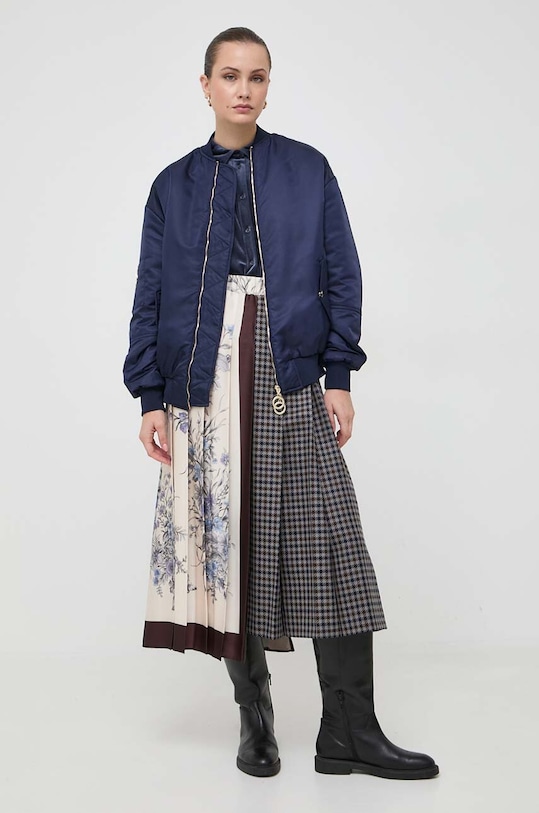 Max Mara Leisure koszula 2339560236600 granatowy AW23