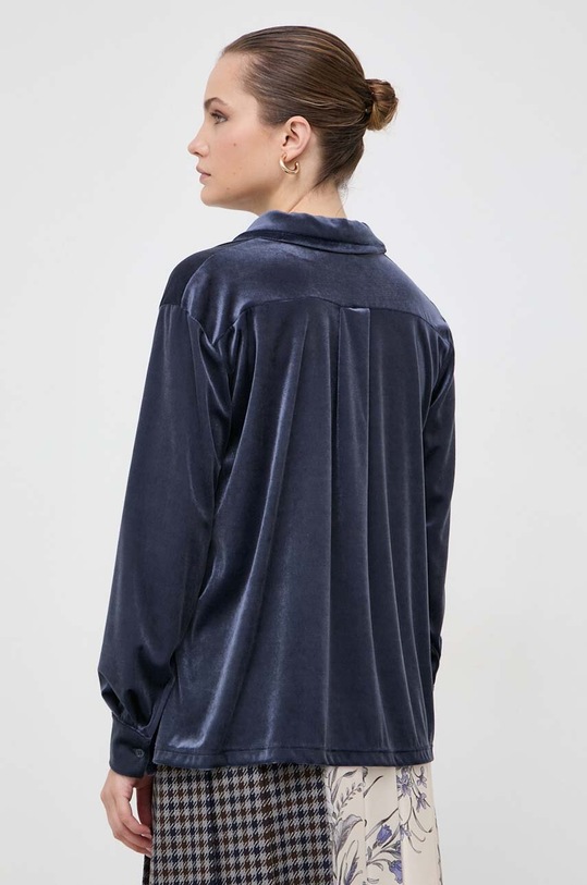 Odzież Max Mara Leisure koszula 2339560236600 granatowy