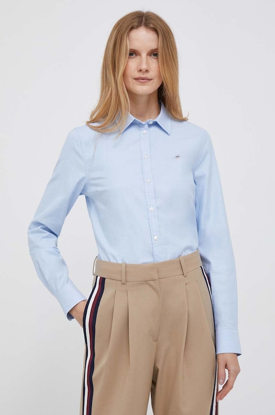Рубашка Gant длинный голубой 4300141