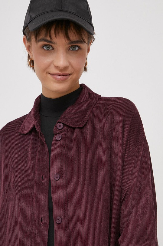 Deha koszula sztruksowa bordowy A00672.87230