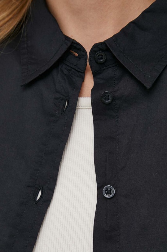 United Colors of Benetton koszula bawełniana 5CQY5QC13.100. czarny