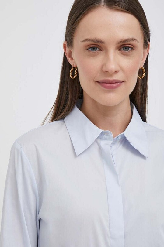 Πουκάμισο United Colors of Benetton slim μπλε 5AWRDQ03B.135