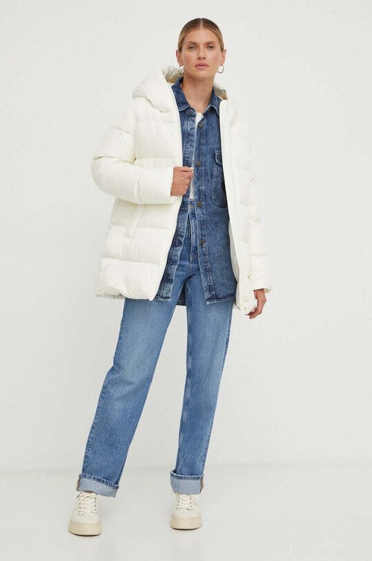 American Vintage koszula jeansowa AST06BH23 niebieski AW23
