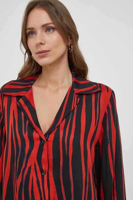 Sisley koszula czerwony 53CRLQ05U.78N