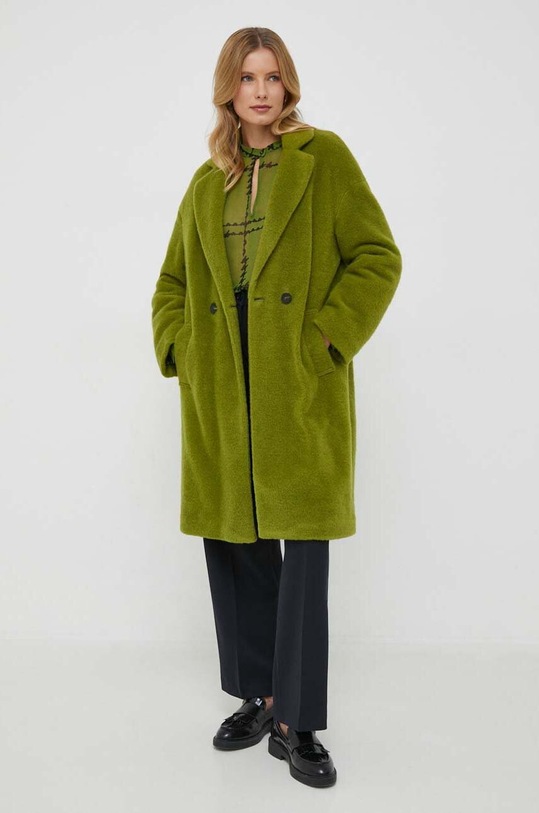 Sisley bluzka 5MRBLQ05V.78Y zielony AW23