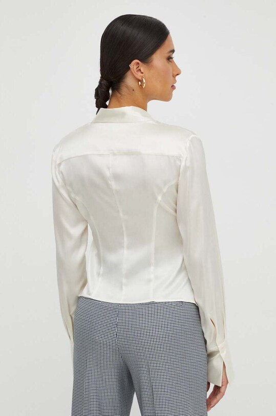 Дрехи Копринена риза Pinko 100612.ZR64 бежов