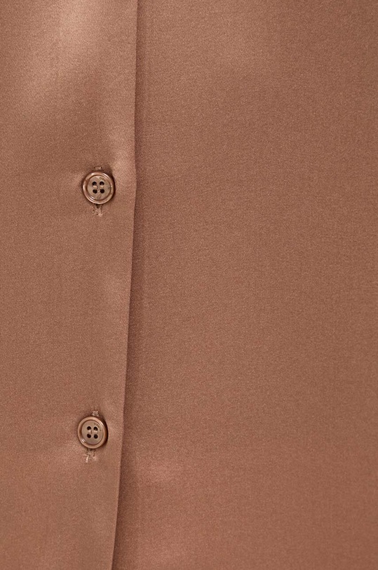 Hedvábné tričko Pinko 100612.ZR64 béžová